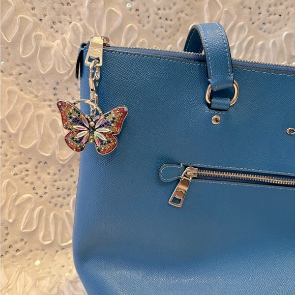 RAINBOW BUTTERFLY Bag Charm - Picture 3 of 3